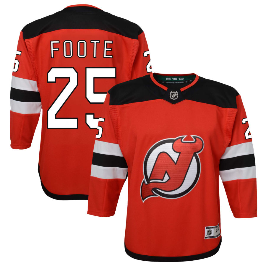 Nolan Foote New Jersey Devils Youth Home Premier Jersey - Red
